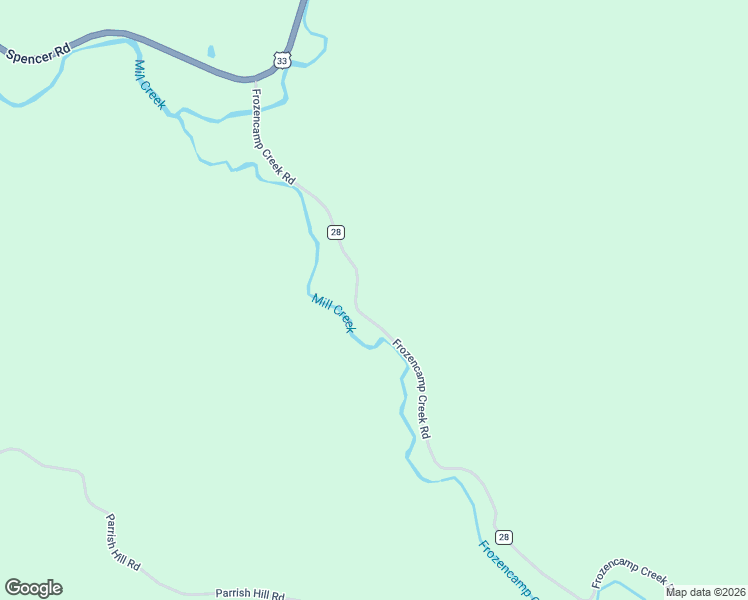 map of restaurants, bars, coffee shops, grocery stores, and more near 683 Frozencamp Creek Road in Gay