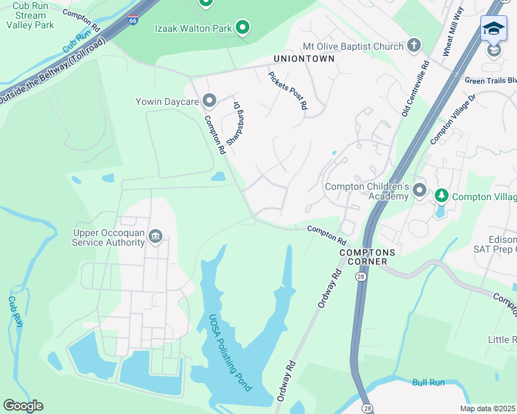 map of restaurants, bars, coffee shops, grocery stores, and more near 14704 Richard Simpson Lane in Centreville