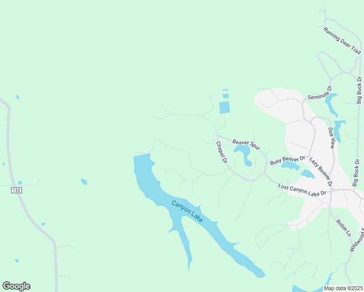 map of restaurants, bars, coffee shops, grocery stores, and more near 82 Lost Canyon Lake Drive in Steedman