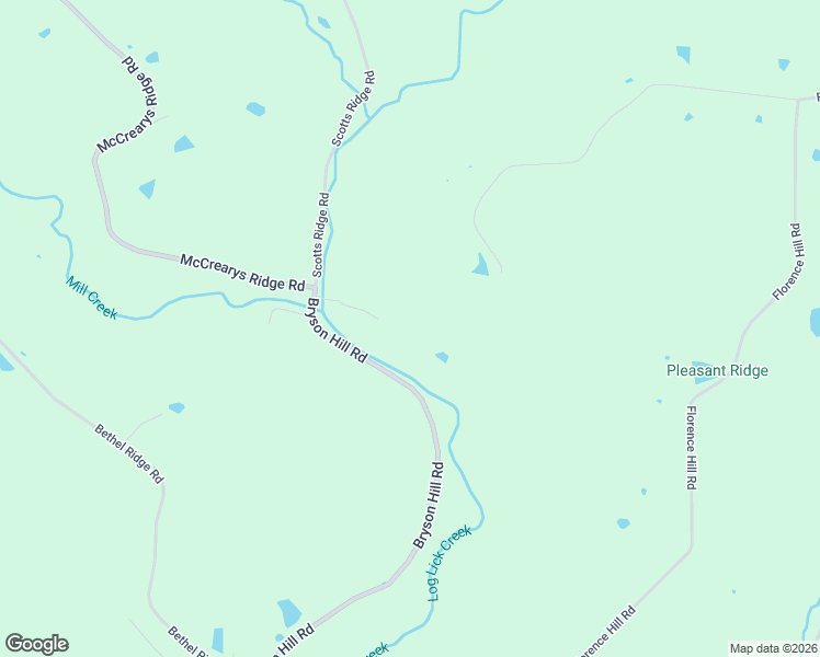 map of restaurants, bars, coffee shops, grocery stores, and more near 8902 Log Lick Road in Florence