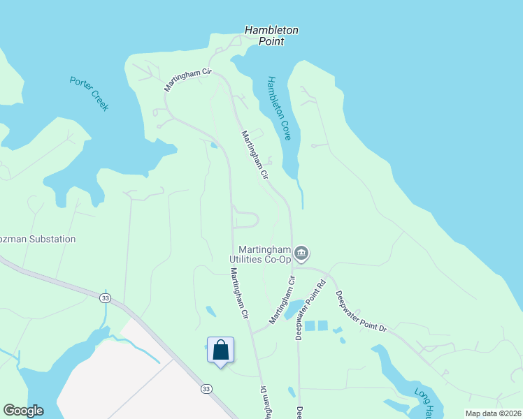 map of restaurants, bars, coffee shops, grocery stores, and more near 9539 Quail Hollow Drive in Saint Michaels