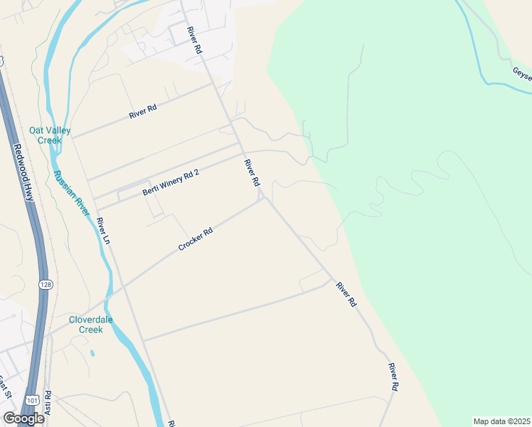 map of restaurants, bars, coffee shops, grocery stores, and more near 29895 River Road in Cloverdale