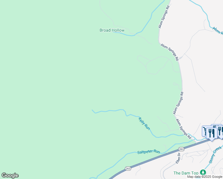 map of restaurants, bars, coffee shops, grocery stores, and more near in Basye