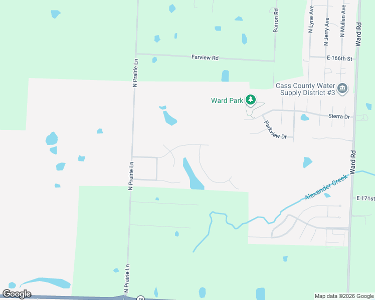 map of restaurants, bars, coffee shops, grocery stores, and more near 1802 Halls Creek Avenue in Raymore