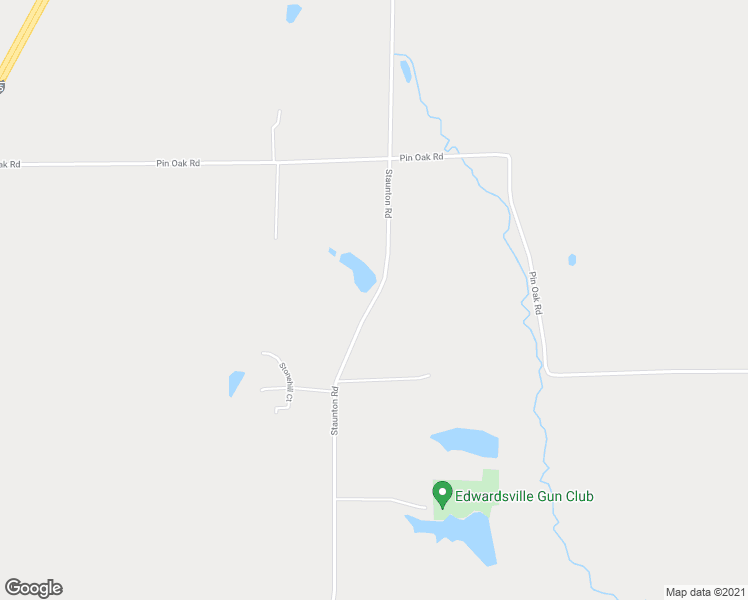 map of restaurants, bars, coffee shops, grocery stores, and more near 4258 Staunton Road in Edwardsville