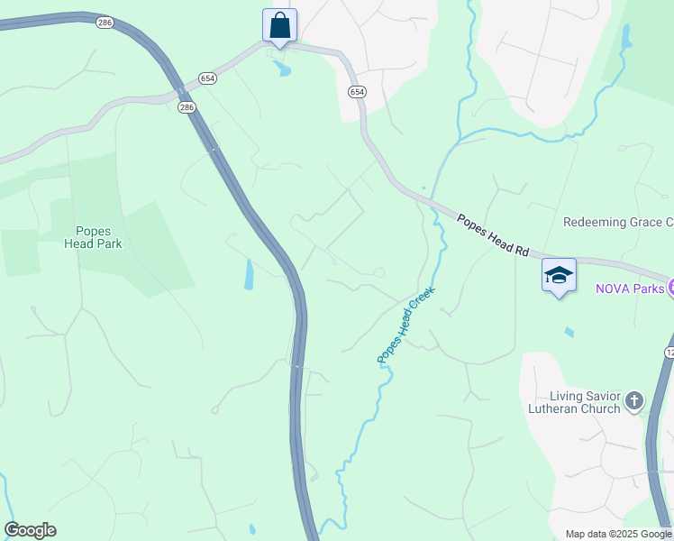 map of restaurants, bars, coffee shops, grocery stores, and more near 5441 Ladue Lane in Fairfax