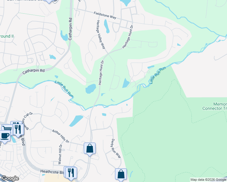 map of restaurants, bars, coffee shops, grocery stores, and more near 6545 Box Elder Loop in Gainesville