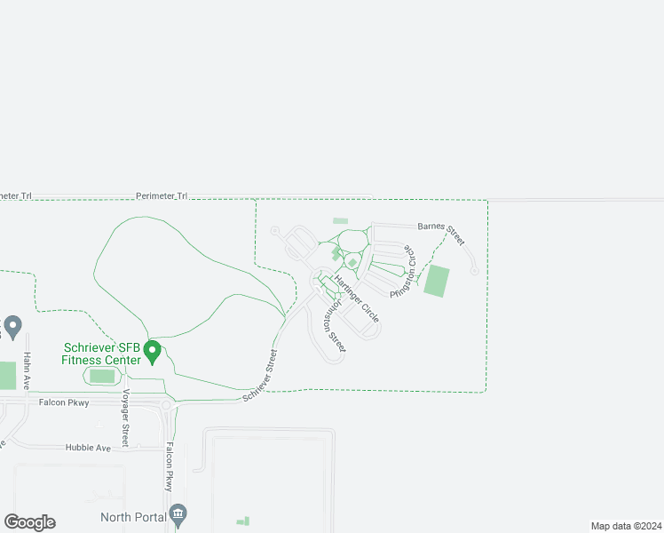 map of restaurants, bars, coffee shops, grocery stores, and more near 314 Hartinger Circle in Colorado Springs