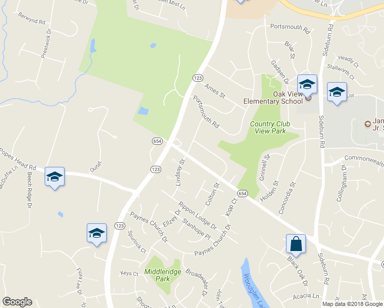 map of restaurants, bars, coffee shops, grocery stores, and more near 10816 Zion Drive in Fairfax