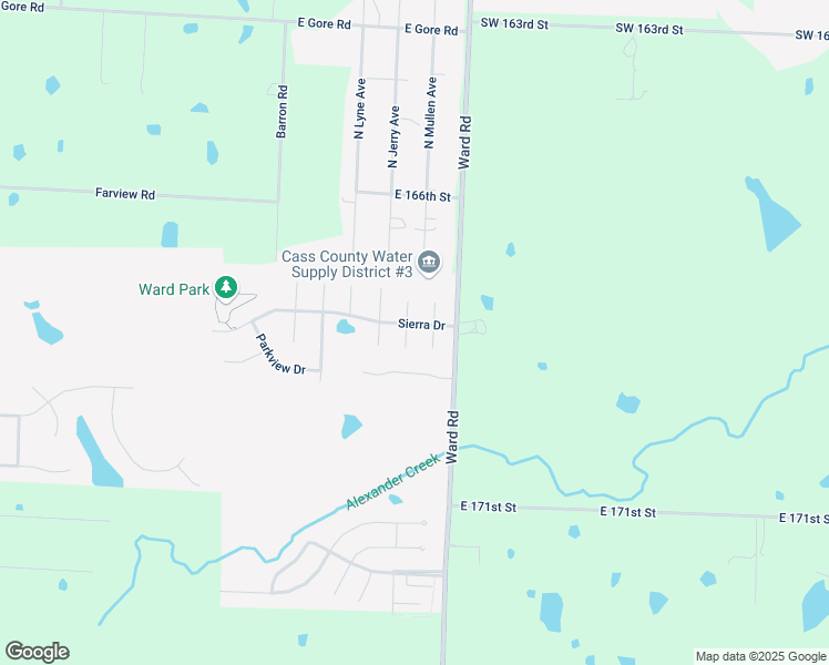 map of restaurants, bars, coffee shops, grocery stores, and more near 525 Cedar Falls Court in Raymore