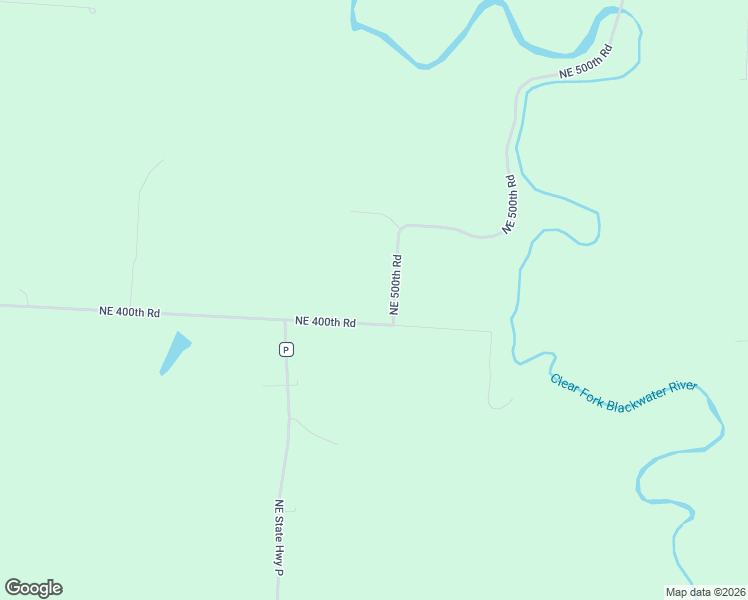 map of restaurants, bars, coffee shops, grocery stores, and more near 704 Northeast 500th Road in Knob Noster