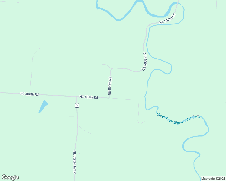 map of restaurants, bars, coffee shops, grocery stores, and more near 704 Northeast 500th Road in Knob Noster