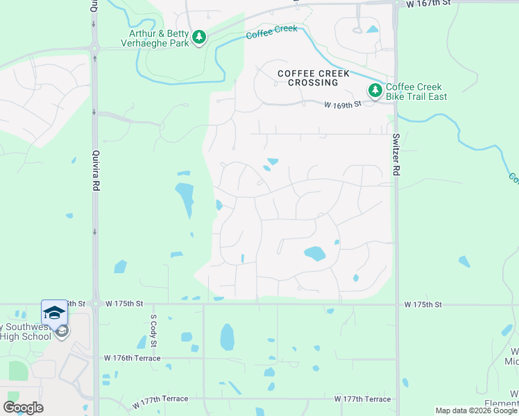 map of restaurants, bars, coffee shops, grocery stores, and more near 17113 Bluejacket Street in Overland Park