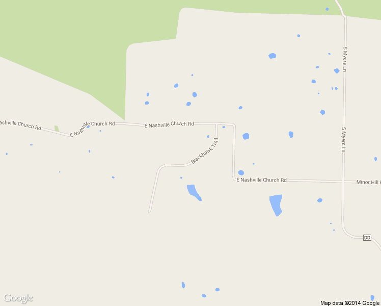 map of restaurants, bars, coffee shops, grocery stores, and more near 11399 Blackhawk Trail in Ashland