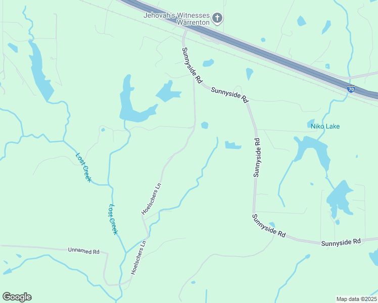 map of restaurants, bars, coffee shops, grocery stores, and more near 28252 Hoelschers Lane in Warrenton