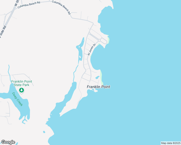 map of restaurants, bars, coffee shops, grocery stores, and more near 5314 Al Jones Drive in Shady Side