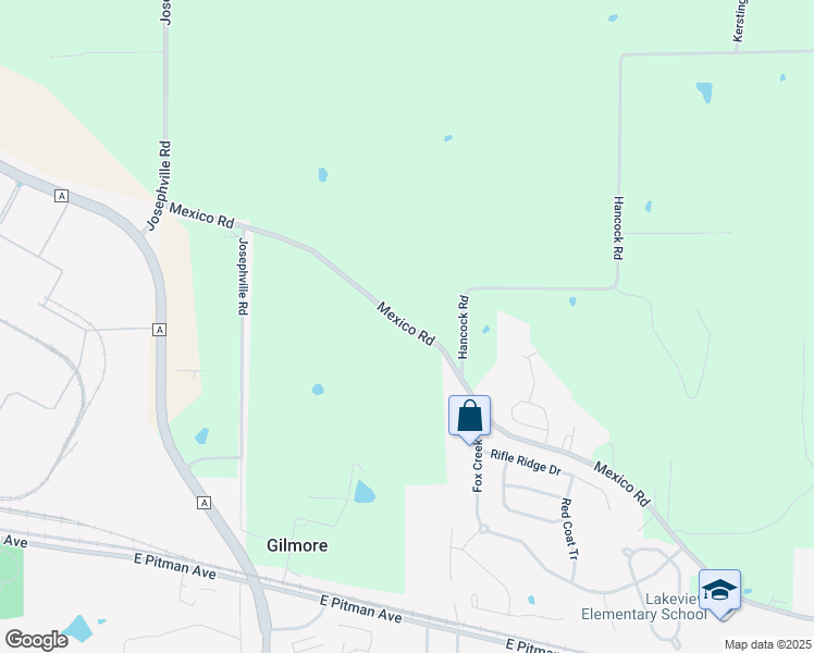 map of restaurants, bars, coffee shops, grocery stores, and more near 1200 Mexico Road in Wentzville