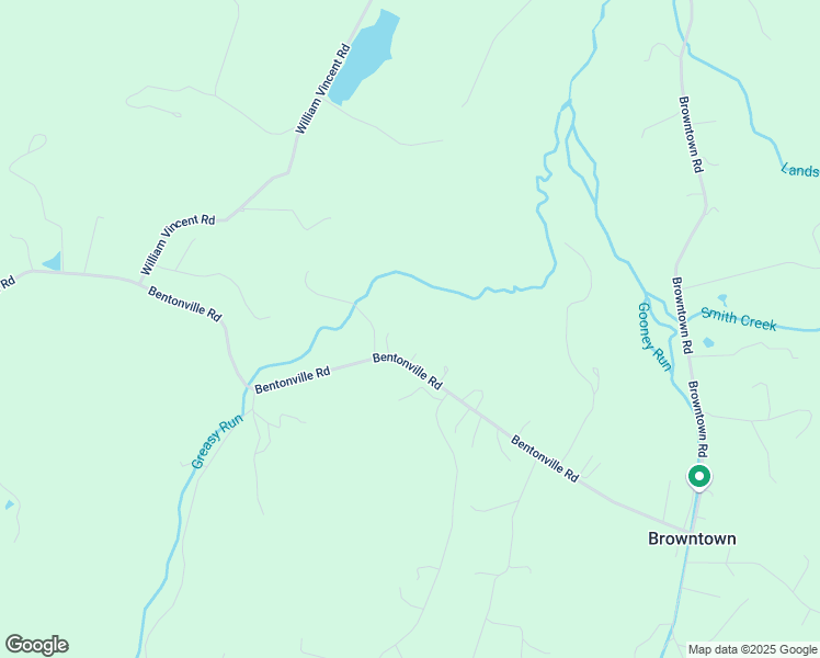 map of restaurants, bars, coffee shops, grocery stores, and more near 4879 Bentonville Road in Bentonville