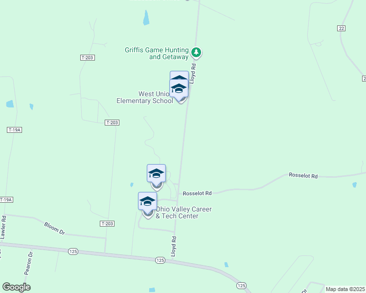 map of restaurants, bars, coffee shops, grocery stores, and more near County Road 70 in Adams County