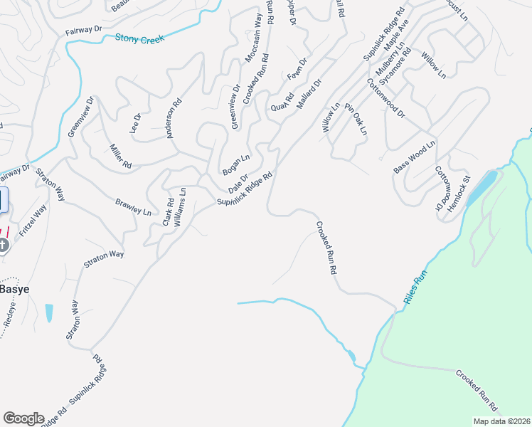 map of restaurants, bars, coffee shops, grocery stores, and more near 7896 Supinlick Ridge Road in Mount Jackson