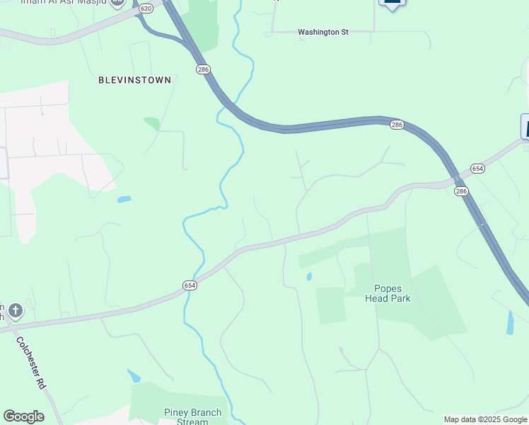 map of restaurants, bars, coffee shops, grocery stores, and more near 5615 Holston Street in Fairfax
