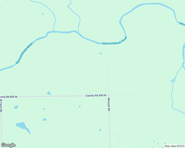 map of restaurants, bars, coffee shops, grocery stores, and more near 2823 County Road 850 North in Deputy