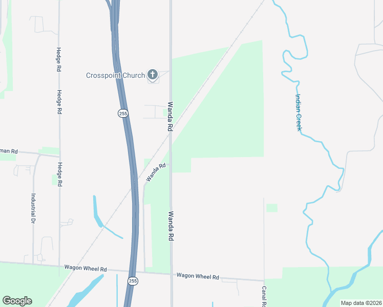 map of restaurants, bars, coffee shops, grocery stores, and more near 4402 Wanda Road in Edwardsville