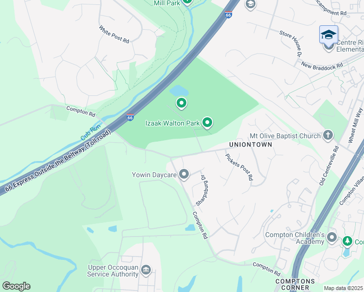 map of restaurants, bars, coffee shops, grocery stores, and more near in Centreville