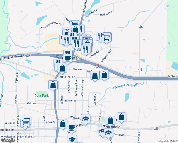 1021 Frick Avenue, Warrenton MO - Walk Score