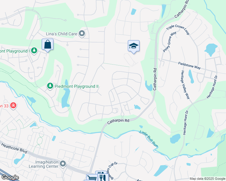 map of restaurants, bars, coffee shops, grocery stores, and more near 14061 Clatterbuck Loop in Gainesville