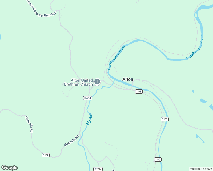 map of restaurants, bars, coffee shops, grocery stores, and more near 8044 Alton Ridge Road in French Creek