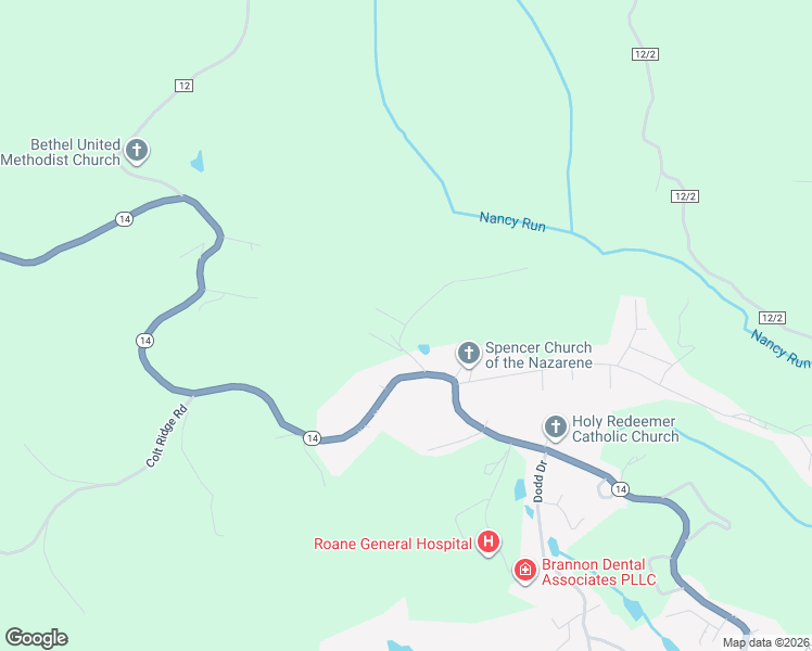 map of restaurants, bars, coffee shops, grocery stores, and more near 63 Oak Drive Addition in Spencer