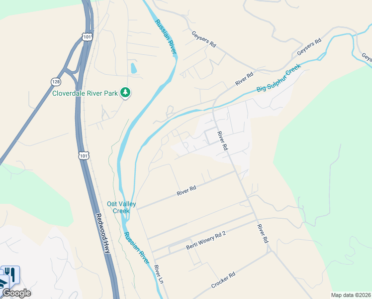 map of restaurants, bars, coffee shops, grocery stores, and more near 892 Rockwell Road in Cloverdale
