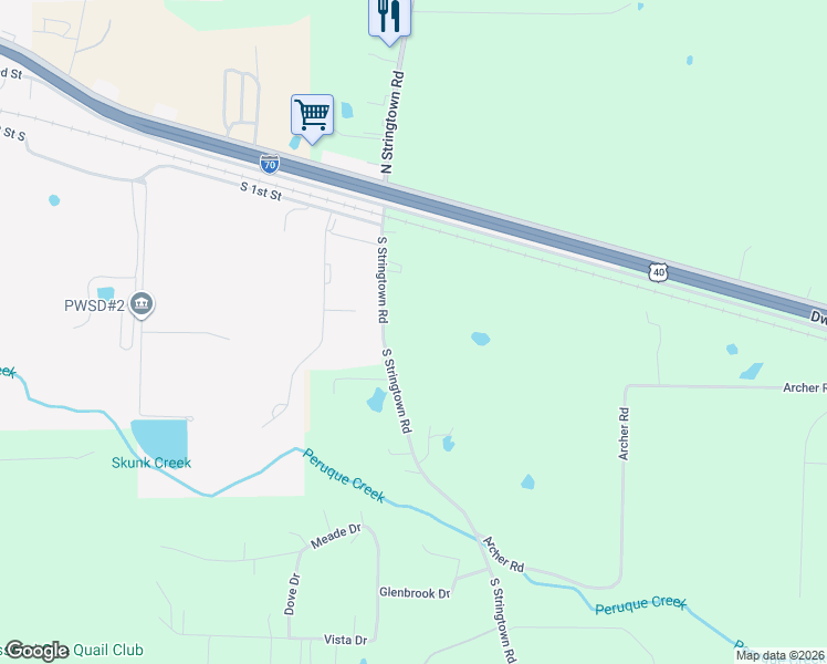 map of restaurants, bars, coffee shops, grocery stores, and more near in Wright City