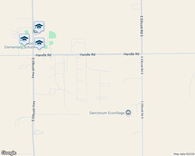 map of restaurants, bars, coffee shops, grocery stores, and more near 730 Biggs Road in Calhan