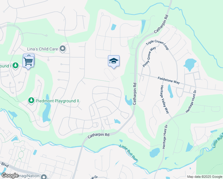 map of restaurants, bars, coffee shops, grocery stores, and more near 14150 Clatterbuck Loop in Gainesville