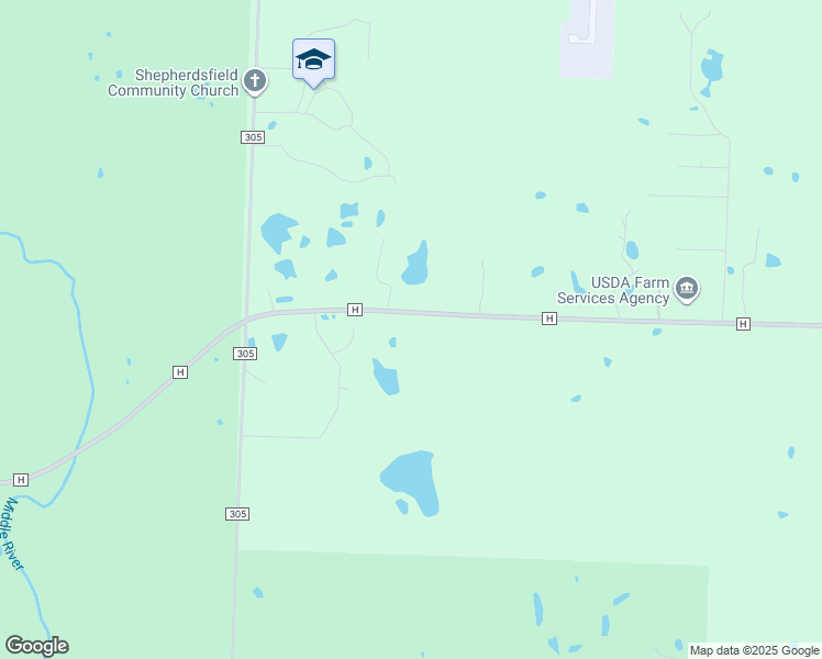 map of restaurants, bars, coffee shops, grocery stores, and more near 4306 State Highway H in Fulton