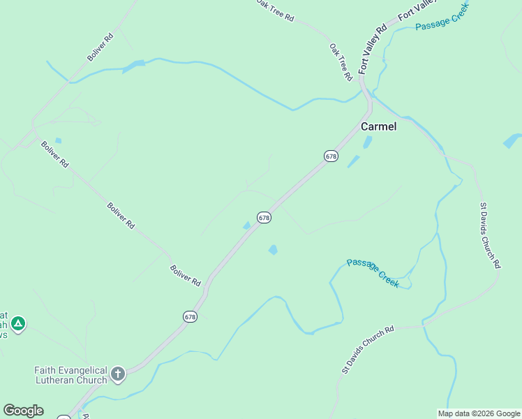 map of restaurants, bars, coffee shops, grocery stores, and more near 4995 Fort Valley Road in Fort Valley