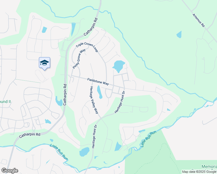 map of restaurants, bars, coffee shops, grocery stores, and more near 13510 Norwick Place in Gainesville