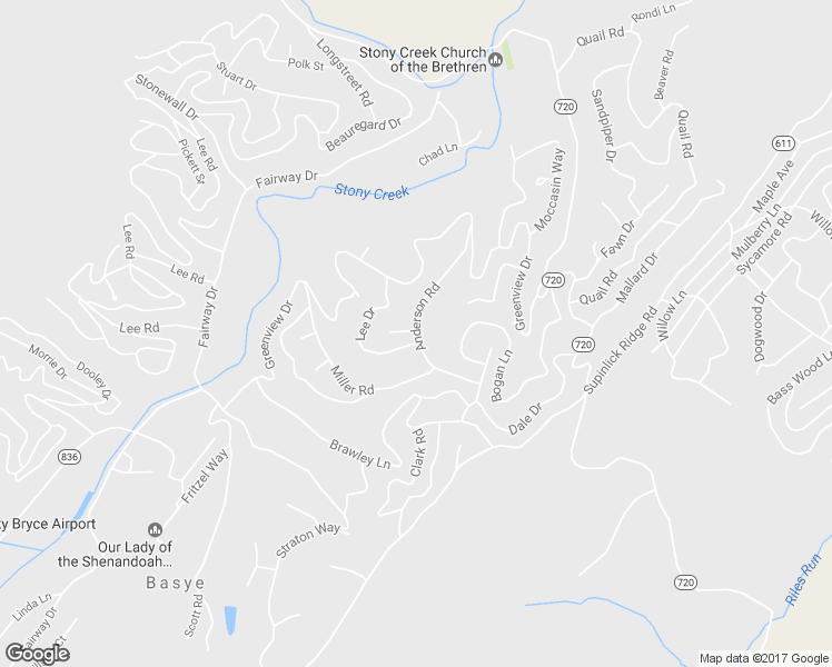 map of restaurants, bars, coffee shops, grocery stores, and more near 377 Anderson Road in Mount Jackson