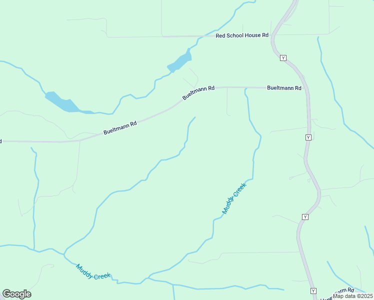 map of restaurants, bars, coffee shops, grocery stores, and more near Bueltmann Road in Jonesburg