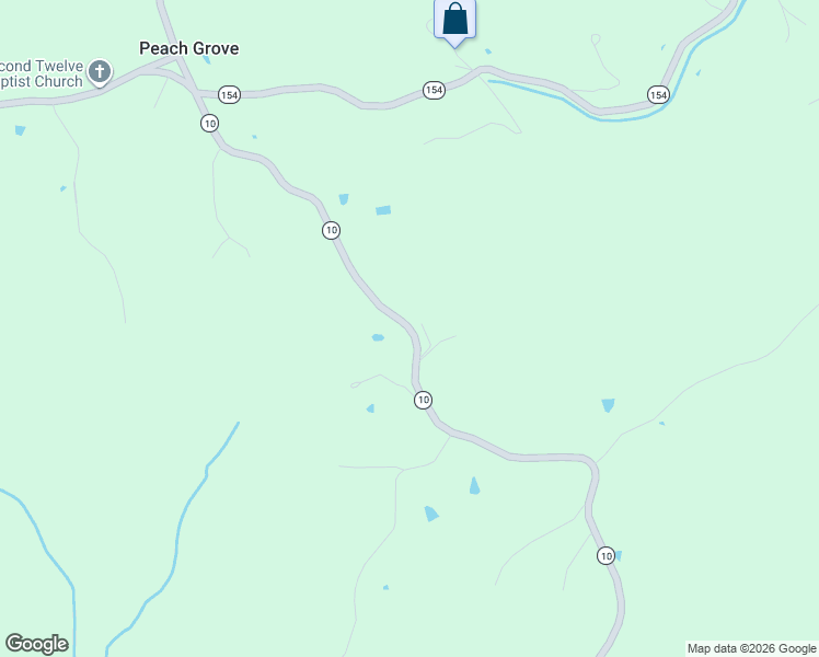 map of restaurants, bars, coffee shops, grocery stores, and more near Highway 10 in Butler