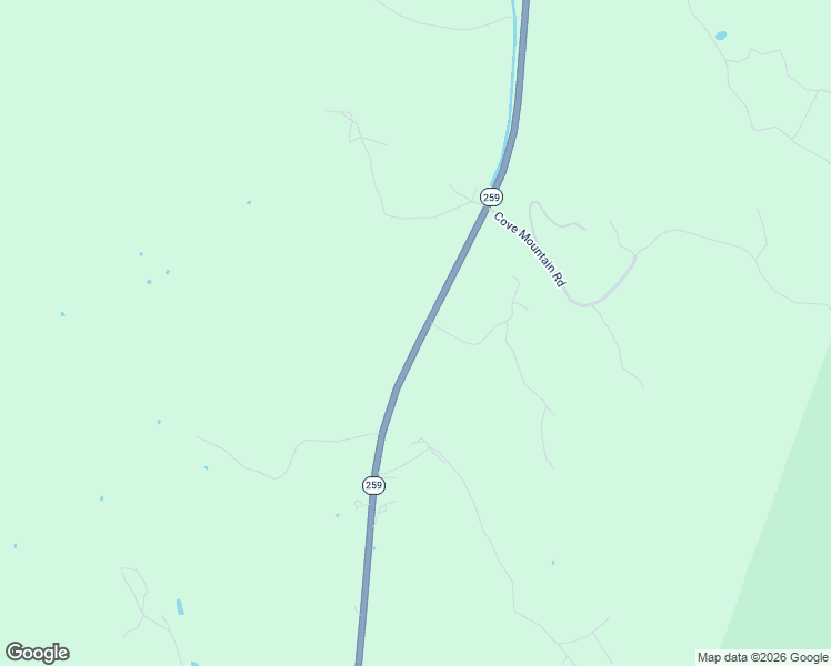 map of restaurants, bars, coffee shops, grocery stores, and more near 17394 West Virginia 259 in Mathias