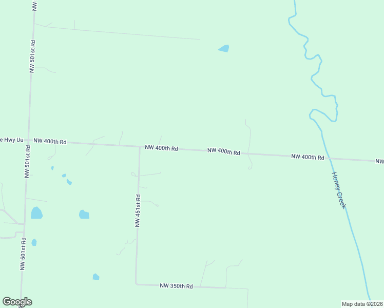 map of restaurants, bars, coffee shops, grocery stores, and more near 389 Northwest 451st Road in Warrensburg