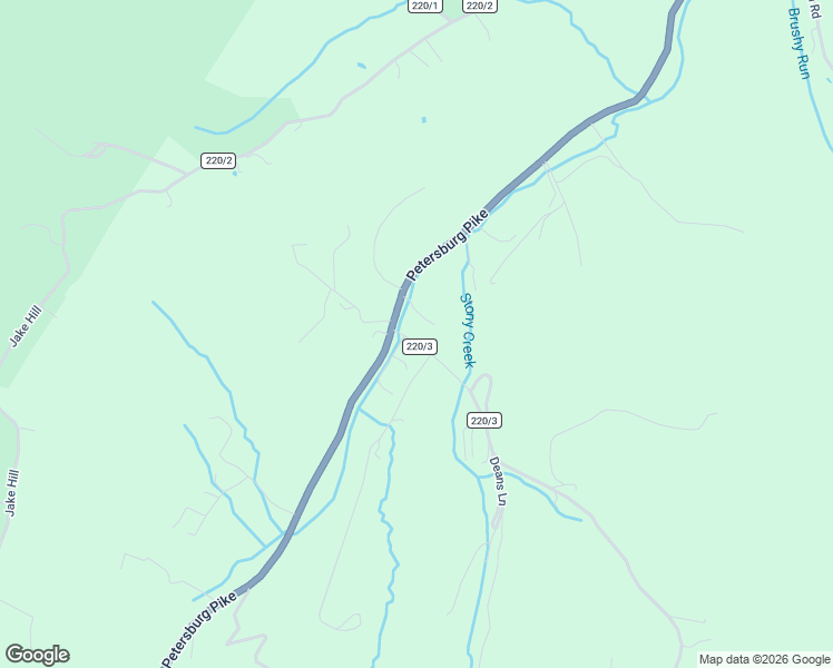 map of restaurants, bars, coffee shops, grocery stores, and more near Ridge Road in Upper Tract