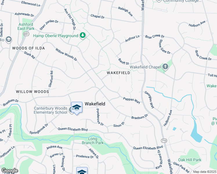 map of restaurants, bars, coffee shops, grocery stores, and more near 8618 Pappas Way in Annandale