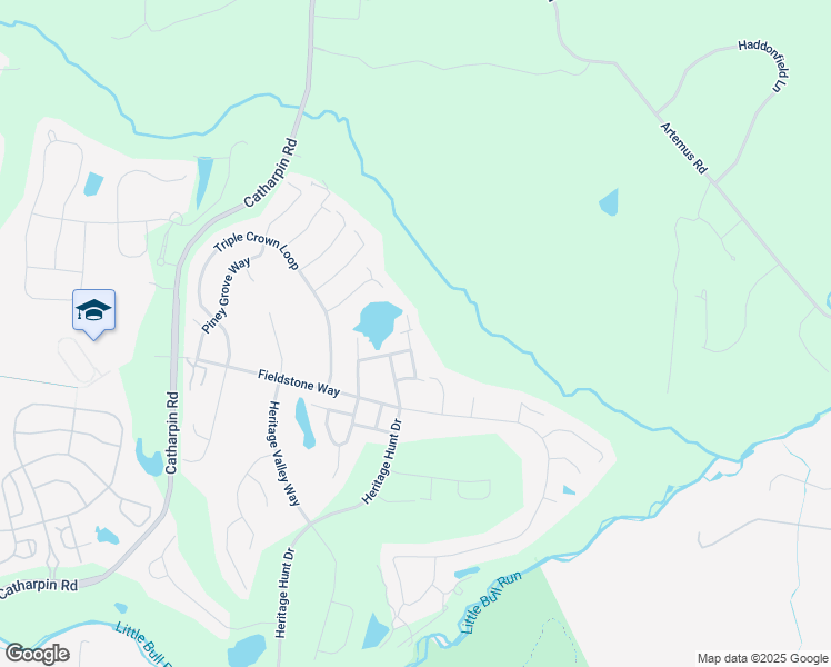 map of restaurants, bars, coffee shops, grocery stores, and more near 6001 Upland Meadow Court in Gainesville