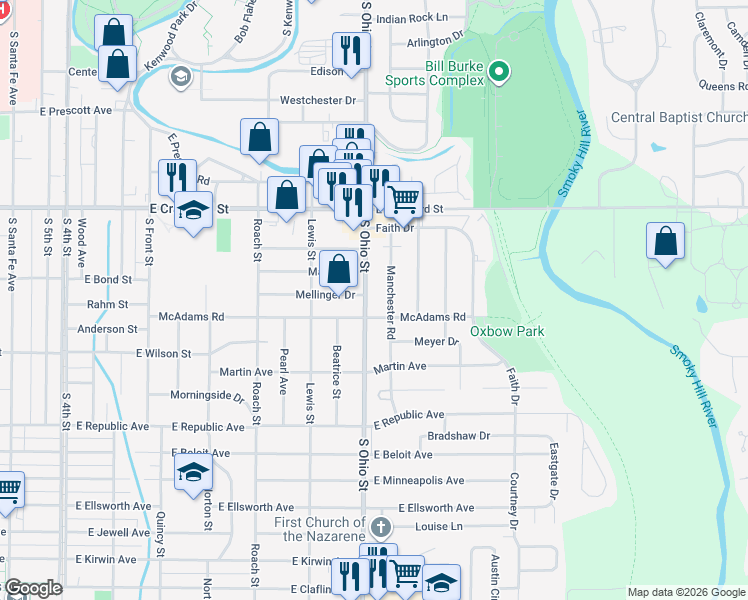 Interactive Map Of Salina Ks Streets