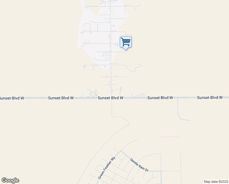 map of restaurants, bars, coffee shops, grocery stores, and more near 5768 Sunset Boulevard West in Roseville