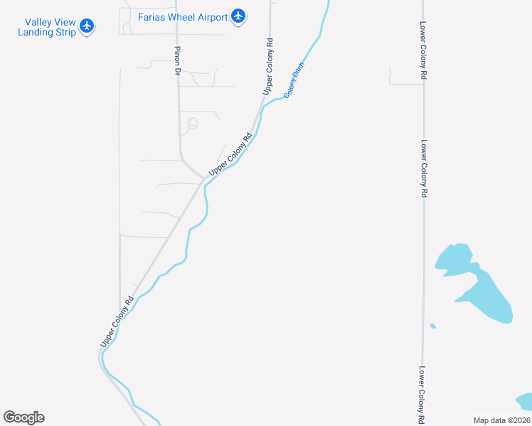 map of restaurants, bars, coffee shops, grocery stores, and more near Upper Colony Road in Smith Valley